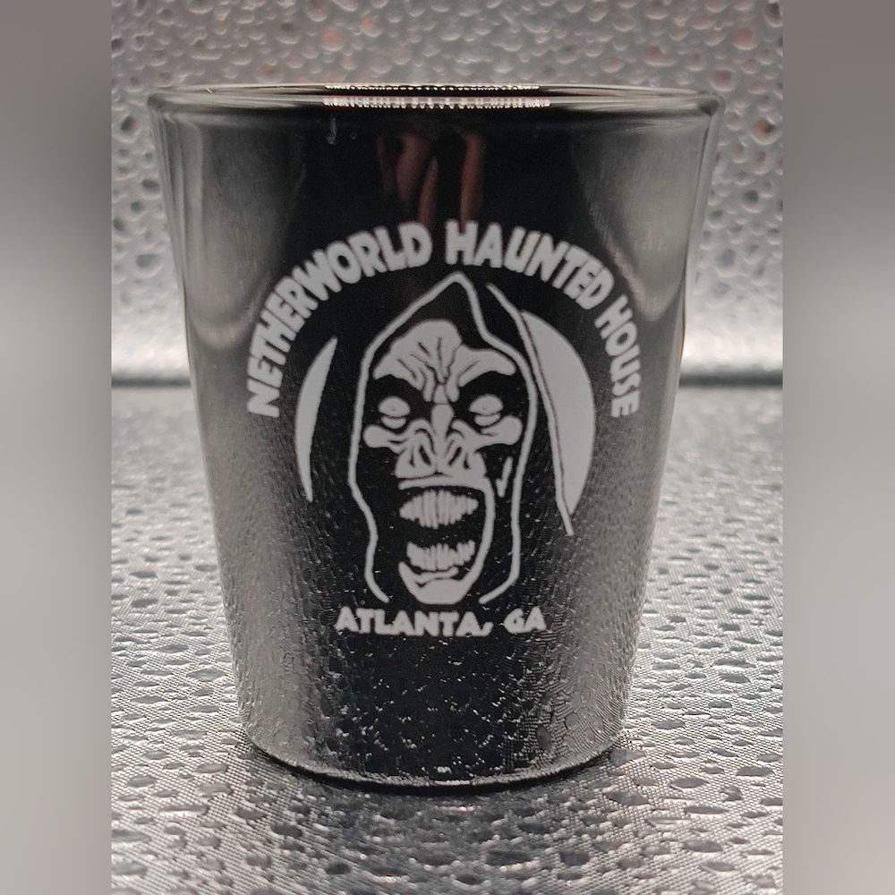 Netherworld Haunted House Shot Glass